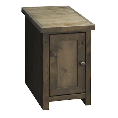 Joshua Creek Chair Side Table with Door